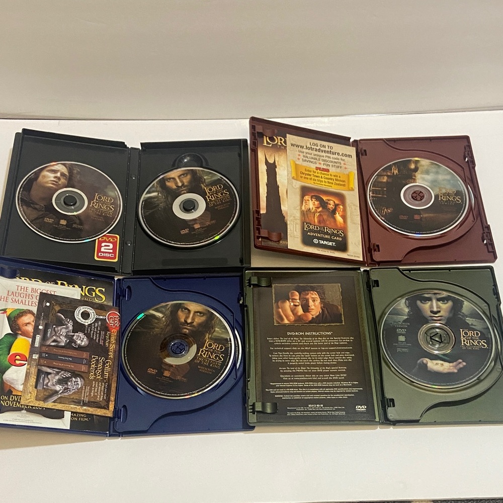 The Lord of the Rings DVD Set - Picture 2 of 8
